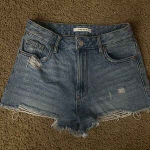 High rise festival Jean shorts